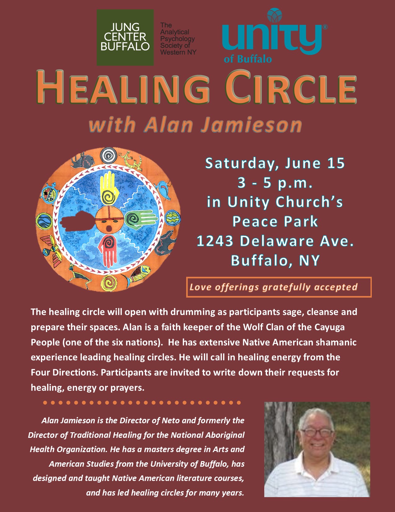 Healing Circle with Alan Jamieson Image