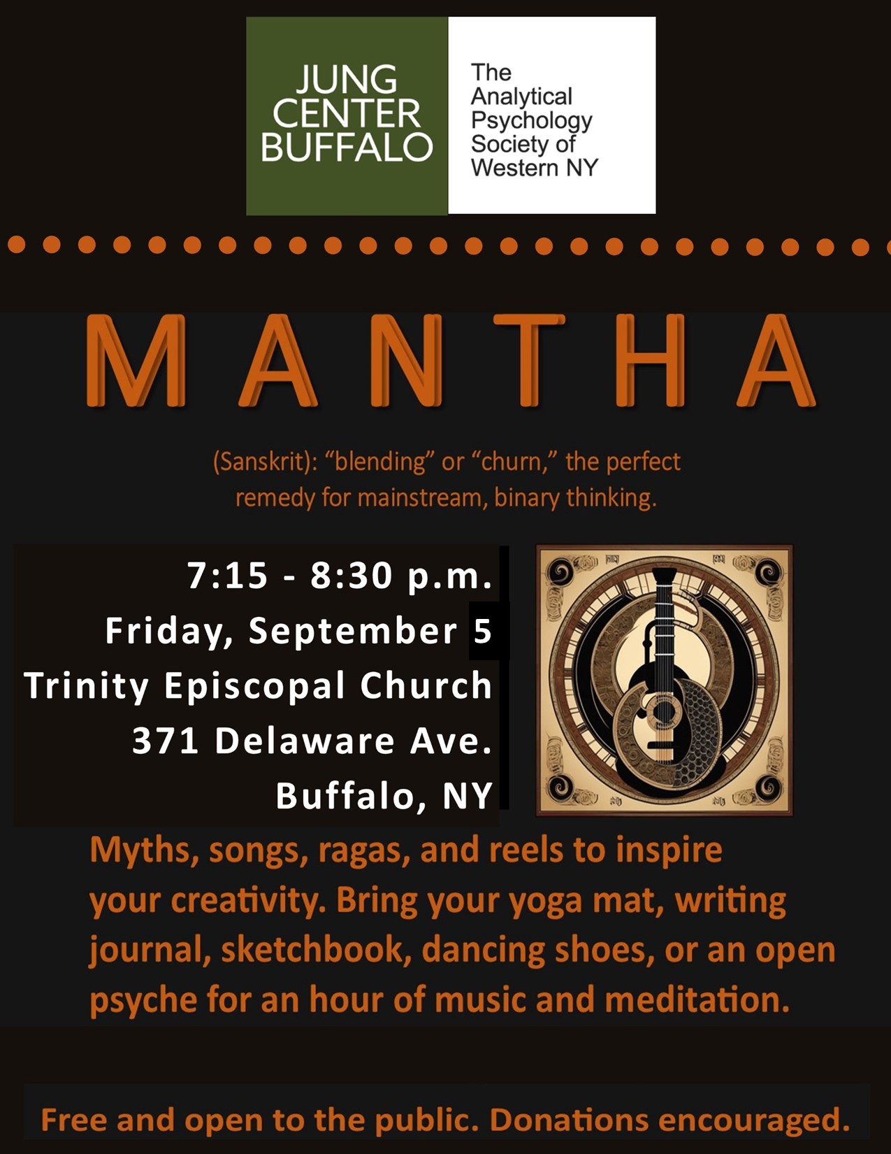 Friday Forum:  MANTHA Image