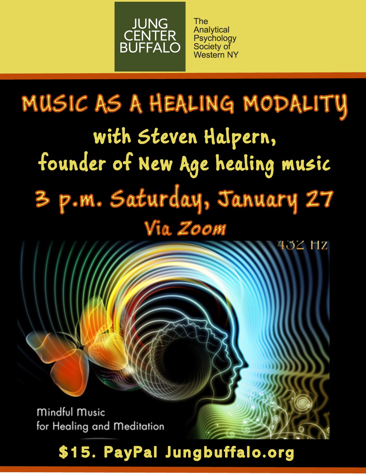 "Music as a Healing Modality" with Steven Halpern Image